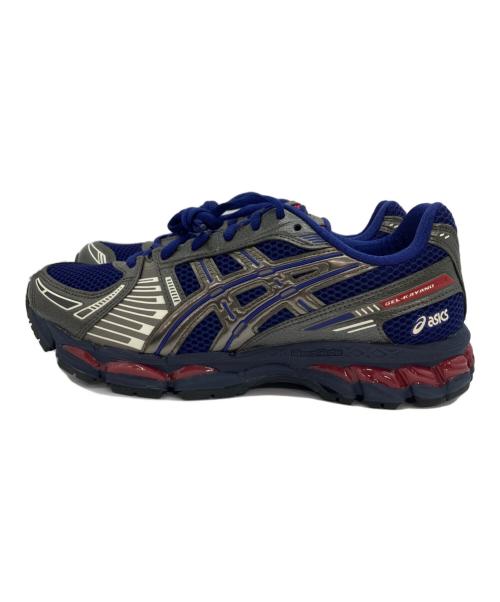 asics（アシックス）asics (アシックス) KITH (キス) 【2足セット】GEL-KAYANO 12.1 ローカットスニーカー ①ネイビー×グレー ②グリーン サイズ:27㎝ 未使用品の古着・服飾アイテム