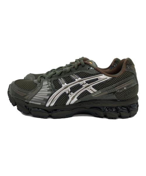 asics（アシックス）asics (アシックス) KITH (キス) 【2足セット】GEL-KAYANO 12.1 ローカットスニーカー ①ネイビー×グレー ②グリーン サイズ:27㎝ 未使用品の古着・服飾アイテム