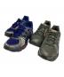 asics（アシックス）の古着「【2足セット】GEL-KAYANO 12.1 ローカットスニーカー」｜①ネイビー×グレー ②グリーン