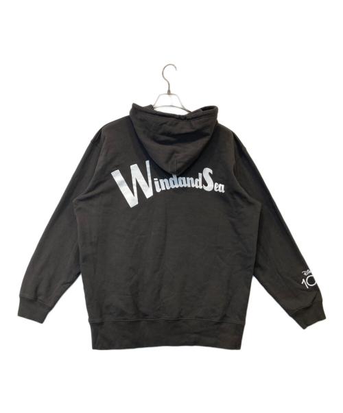 WIND AND SEA（ウィンダンシー）WIND AND SEA (ウィンダンシー) Disney (ディズニー) MICKEY MOUSE HOODIE プルオーバーパーカー WDS-C-DSN-23-Q4-01 グレー サイズ:Lの古着・服飾アイテム
