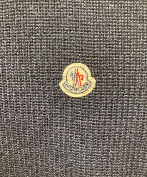 MONCLER（モンクレール）MONCLER (モンクレール) MAGLIONE TRICOT CARDIGAN ウールニット切替ダウンジャケット ブラック×ネイビー サイズ:SIZE　Sの古着・服飾アイテム