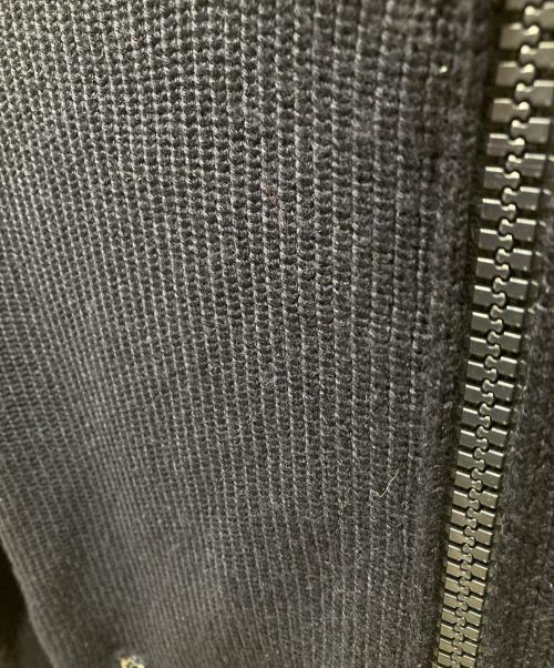 MONCLER（モンクレール）MONCLER (モンクレール) MAGLIONE TRICOT CARDIGAN ウールニット切替ダウンジャケット ブラック×ネイビー サイズ:SIZE　Sの古着・服飾アイテム