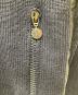 中古・古着 MONCLER (モンクレール) MAGLIONE TRICOT CARDIGAN ウールニット切替ダウンジャケット ブラック×ネイビー サイズ:SIZE　S：50000円
