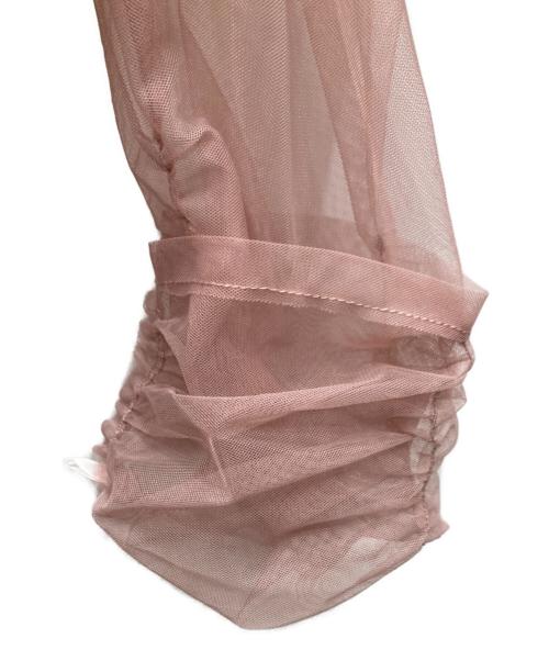 Snidel（スナイデル）Snidel (スナイデル) ティアードチュールドレス ピンク サイズ:1の古着・服飾アイテム