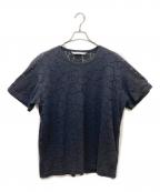 JOHN LAWRENCE SULLIVANジョン ローレンス サリバン）の古着「CRACKED JERSEY T-SHIRT Tシャツ」｜ブラック