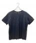 JOHN LAWRENCE SULLIVAN（ジョン ローレンス サリバン）の古着「CRACKED JERSEY T-SHIRT Tシャツ」｜ブラック