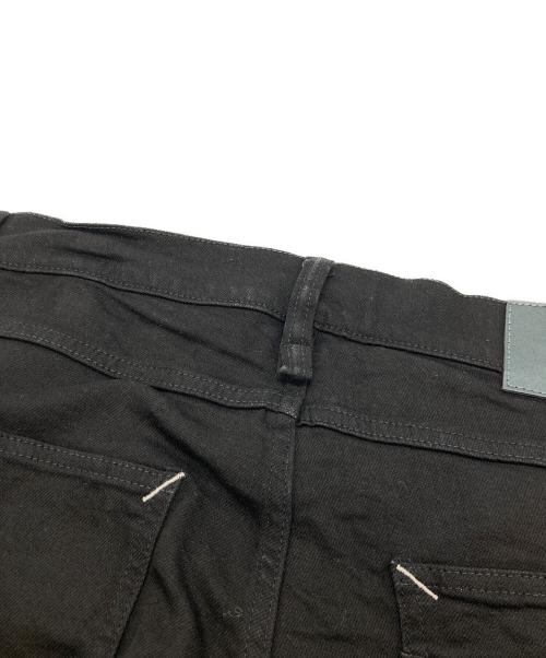 STRUM（ストラム）STRUM (ストラム) 11oz オーガニックコットン ストレッチデニム SKINNY JOHN スキニー ワンウォッシュ STJ002-SN01 ブラック サイズ:32inchの古着・服飾アイテム