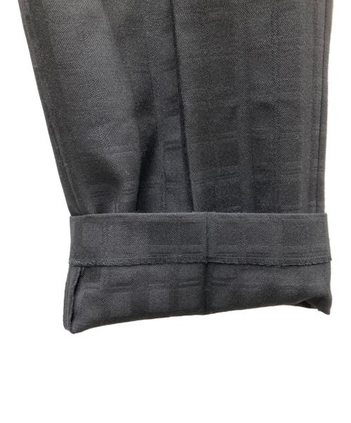 Vivienne Westwood man（ヴィヴィアン ウェストウッド マン）Vivienne Westwood man (ヴィヴィアン ウェストウッド マン) ウール切替スラックス ブラック サイズ:48の古着・服飾アイテム