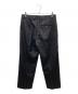 Vivienne Westwood man (ヴィヴィアン ウェストウッド マン) ウール切替スラックス ブラック サイズ:48：20000円