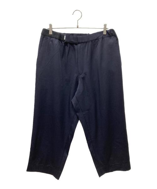 Graphpaper（グラフペーパー）Graphpaper (グラフペーパー) Wool Twill Cook Pant イージーワイドパンツ ネイビー サイズ:Freeの古着・服飾アイテム