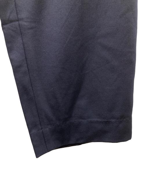 Graphpaper（グラフペーパー）Graphpaper (グラフペーパー) Wool Twill Cook Pant イージーワイドパンツ ネイビー サイズ:Freeの古着・服飾アイテム