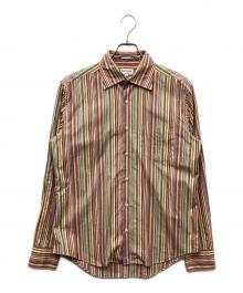 PAUL SMITH（ポールスミス）の古着「マルチカラーストライプ シャツ」｜マルチカラー