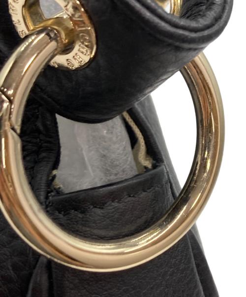 Vivienne Westwood（ヴィヴィアンウエストウッド）Vivienne Westwood (ヴィヴィアンウエストウッド) レザーハンドバッグ ブラックの古着・服飾アイテム