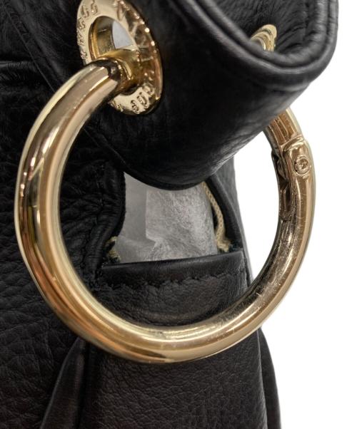 Vivienne Westwood（ヴィヴィアンウエストウッド）Vivienne Westwood (ヴィヴィアンウエストウッド) レザーハンドバッグ ブラックの古着・服飾アイテム