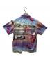 PAUL SMITH (ポールスミス) グラフィック オープンカラーシャツ ブルー×ピンク サイズ:M：8000円