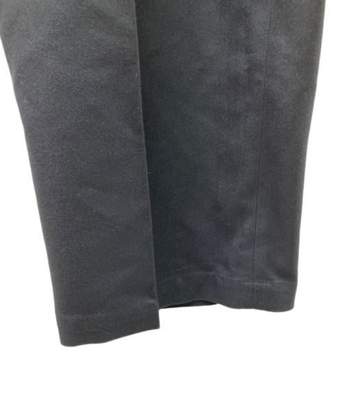 NICE（ナイス）Nice (ナイス) Double Pleat Belted Trousers プリーツトラウザー ブラック サイズ:Mの古着・服飾アイテム