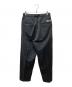 Nice (ナイス) Double Pleat Belted Trousers プリーツトラウザー ブラック サイズ:M：10000円
