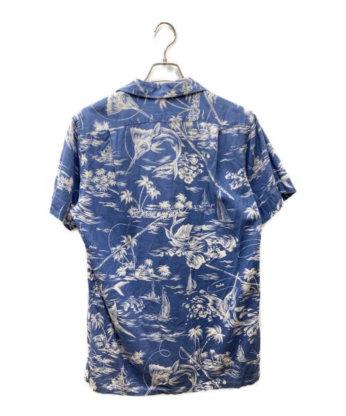 POLO RALPH LAUREN（ポロ・ラルフローレン）POLO RALPH LAUREN (ポロ・ラルフローレン) オープンカラーシャツ ネイビー サイズ:Sの古着・服飾アイテム