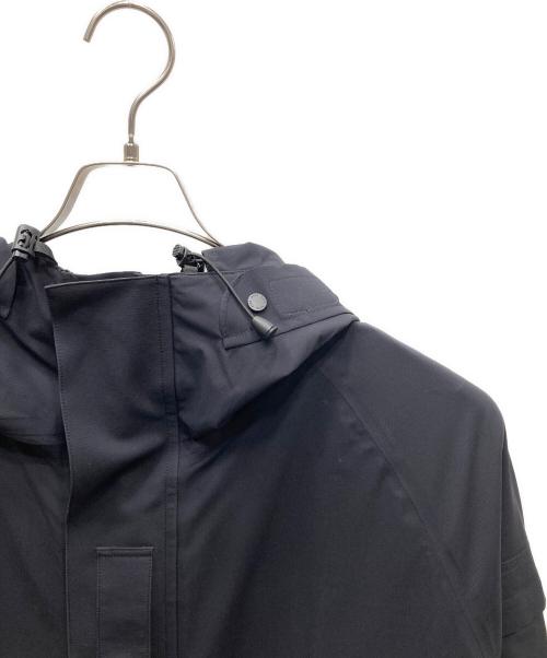 HYKE（ハイク）HYKE (ハイク) PERTEX SHELL COAT パーテックスミリタリーコート ブラック サイズ:1の古着・服飾アイテム