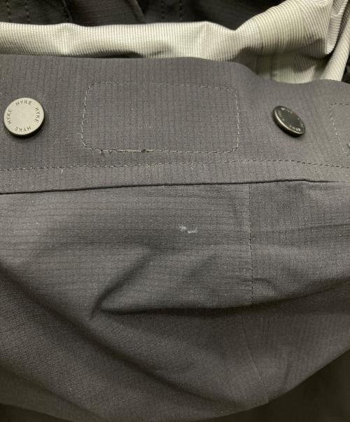 HYKE（ハイク）HYKE (ハイク) PERTEX SHELL COAT パーテックスミリタリーコート ブラック サイズ:1の古着・服飾アイテム
