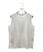 A-POC ABLE ISSEY MIYAKEエイポック エイブル イッセイ ミヤケ）の古着「ノースリーブTシャツ」｜ホワイト