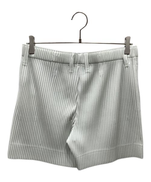 PLEATS PLEASE（プリーツプリーズ）PLEATS PLEASE (プリーツプリーズ) TAILORED PLEATS 3 プリーツショートパンツ DUOMO GREEN サイズ:Freeの古着・服飾アイテム