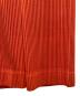 中古・古着 HOMME PLISSE ISSEY MIYAKE (オム プリッセ イッセイ ミヤケ) COLORFUL PLEATS BOTTOMS カラフルプリーツボトムス オレンジ(MANAROLA BOAT ORANGE) サイズ:1 未使用品：22000円