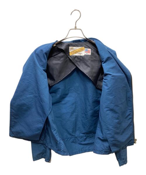 Schott（ショット）Schott (ショット) ナイロンライダース ジャケット ブルー サイズ:38の古着・服飾アイテム