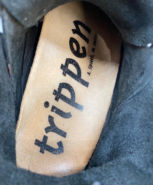 Trippen（トリッペン）Trippen (トリッペン) NOMAD レースアップレザーブーツ ブラック サイズ:42の古着・服飾アイテム