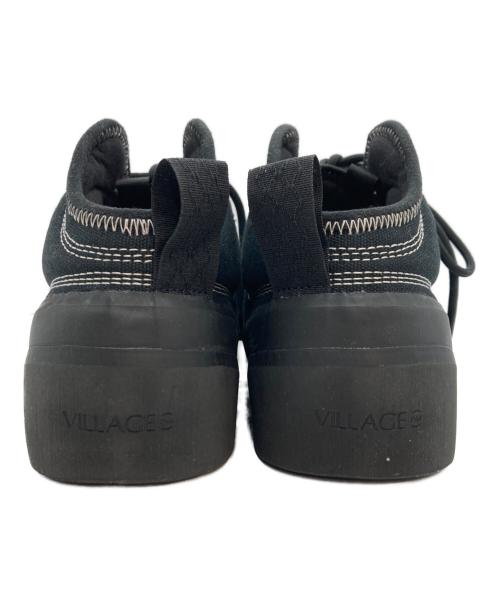 VILLAGE PM（ヴィレッジピーエム）Village PM (ヴィレッジピーエム) キャンバスミッドスニーカー ブラック サイズ:28㎝の古着・服飾アイテム