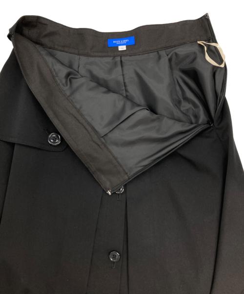 BLUE LABEL CRESTBRIDGE（ブルーレーベルクレストブリッジ）BLUE LABEL CRESTBRIDGE (ブルーレーベルクレストブリッジ) ロングスカート ブラック サイズ:38の古着・服飾アイテム