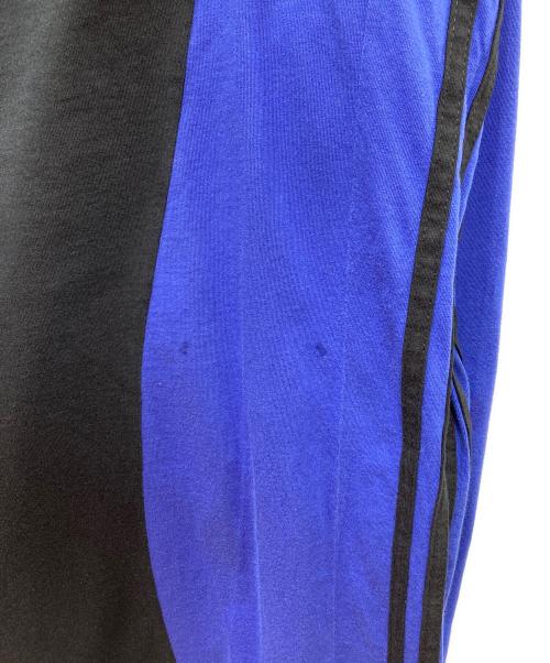 MONCLER GENIUS（モンクレール ジーニアス）MONCLER GENIUS (モンクレール ジーニアス) adidas (アディダス) LS T-SHIRT ロングスリーブカットソー ブラック×ブルー サイズ:Mの古着・服飾アイテム