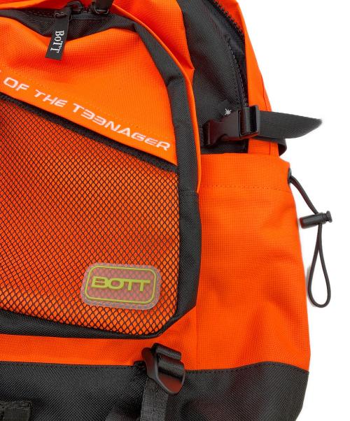 BoTT（ボット）Bott (ボット) T33 Backpack リュック オレンジ×ブラックの古着・服飾アイテム