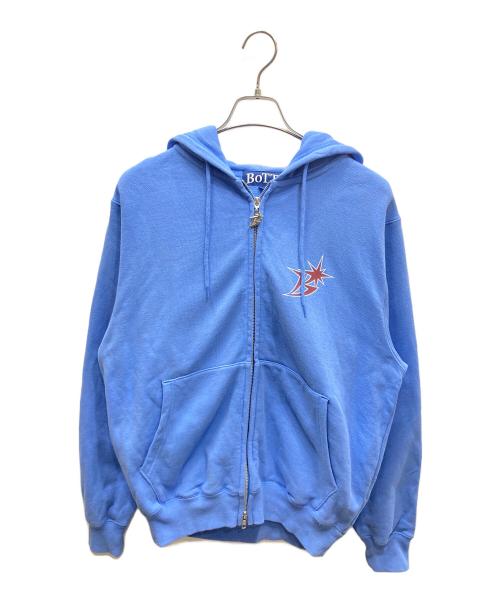 BoTT（ボット）Bott (ボット) B Logo Zip Hoodie ジップパーカー ブルー サイズ:SIZE Mの古着・服飾アイテム