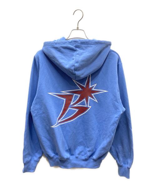 BoTT（ボット）Bott (ボット) B Logo Zip Hoodie ジップパーカー ブルー サイズ:SIZE Mの古着・服飾アイテム