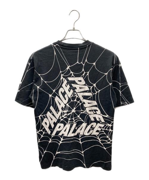 PALACE（パレス）PALACE (パレス) TRI WEB T-SHIRT くもの巣Tシャツ ブラック×ホワイト サイズ:Sの古着・服飾アイテム