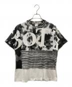 BoTTボット）の古着「ポップアップイベント アイテム プリントTシャツ」｜ホワイト×ブラック