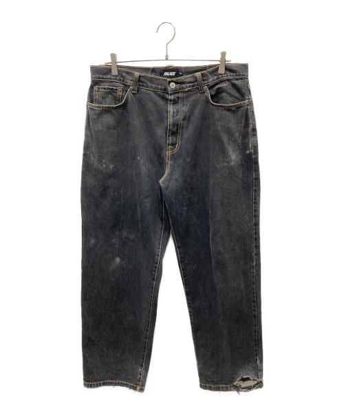 PALACE（パレス）PALACE (パレス) BAGGIER JEAN デニムパンツ ブラック サイズ:サイズ34の古着・服飾アイテム