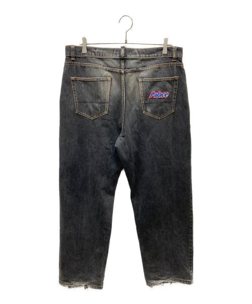 PALACE（パレス）PALACE (パレス) BAGGIER JEAN デニムパンツ ブラック サイズ:サイズ34の古着・服飾アイテム