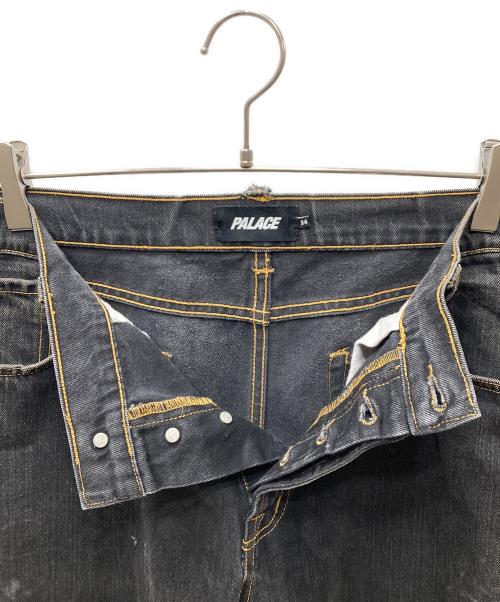 PALACE（パレス）PALACE (パレス) BAGGIER JEAN デニムパンツ ブラック サイズ:サイズ34の古着・服飾アイテム