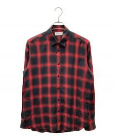 中古・古着通販】GIVENCHY (ジバンシィ) 総柄シャツ ブラック サイズ