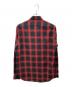 Saint Laurent Paris (サンローランパリ) オンブレシャツ ブラック×レッド サイズ:39：19000円