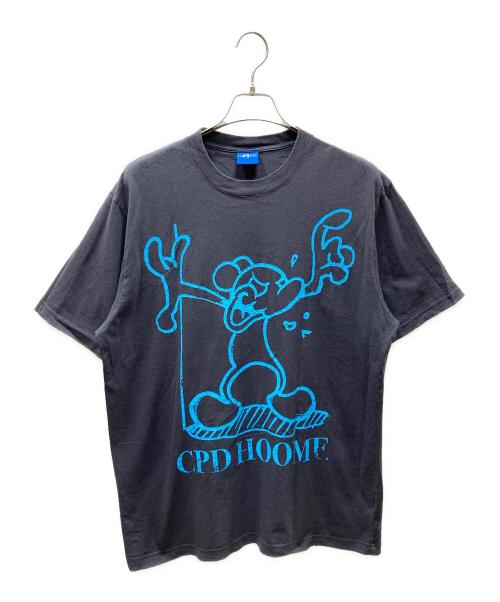 Coin Parking Delivery（コインパーキングデリバリー）COIN PARKING DELIVERY (コインパーキングデリバリー) Mr. Shirai プリントTシャツ グレー サイズ:1の古着・服飾アイテム