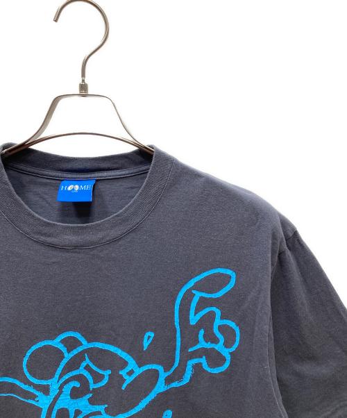 Coin Parking Delivery（コインパーキングデリバリー）COIN PARKING DELIVERY (コインパーキングデリバリー) Mr. Shirai プリントTシャツ グレー サイズ:1の古着・服飾アイテム