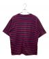 PRADA (プラダ) Striped Pocket T-Shirt ボーダーポケットTシャツ ネイビー×レッド サイズ:XXL：50000円