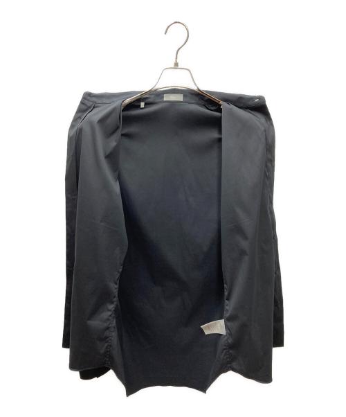DIOR HOMME（ディオール オム）Dior Homme (ディオール オム) BEE刺繍 比翼カラーシャツ ブラック サイズ:39の古着・服飾アイテム