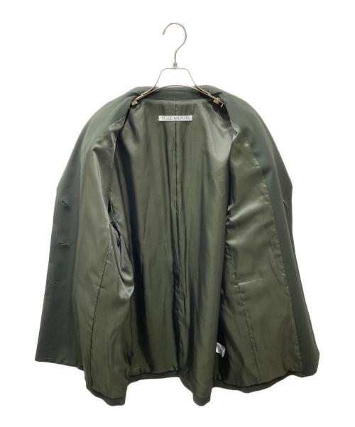 JOSE MOON（ジョゼムーン）JOSE MOON (ジョゼムーン) WOOL OVER JACKET テーラードジャケット グリーン サイズ:FREEの古着・服飾アイテム