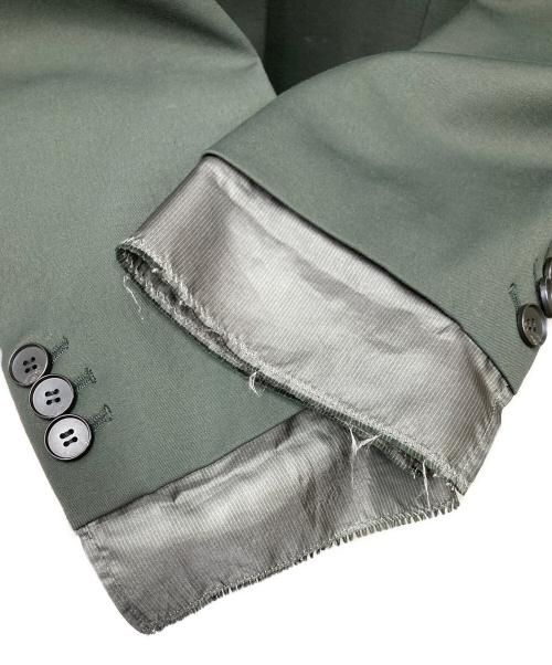 JOSE MOON（ジョゼムーン）JOSE MOON (ジョゼムーン) WOOL OVER JACKET テーラードジャケット グリーン サイズ:FREEの古着・服飾アイテム