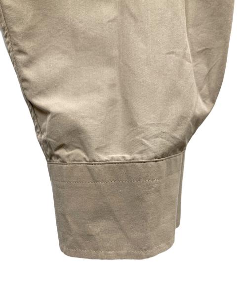 SOFTHPHEN（ソフトハイフン）SOFTHPHEN (ソフトハイフン) アノラックパーカー ベージュ×グリーン サイズ:SIZE 03の古着・服飾アイテム