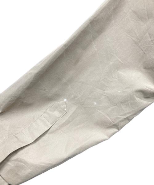 SOFTHPHEN（ソフトハイフン）SOFTHPHEN (ソフトハイフン) アノラックパーカー ベージュ×グリーン サイズ:SIZE 03の古着・服飾アイテム
